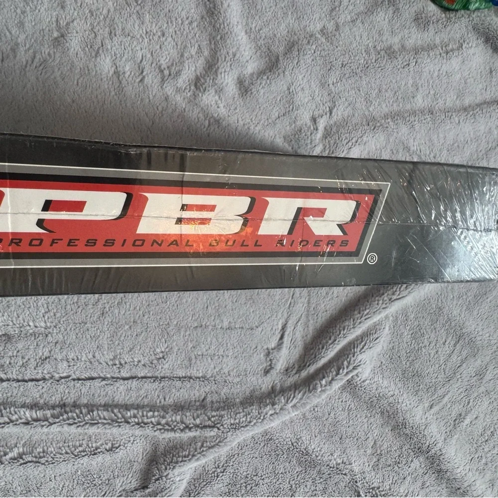 PBR Pandora’s‎ Box Wood Clock 2004 Racing Reflections Bull Rider NIB Sealed